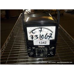 SIMPSON 260 VOLT OHM MILLIMETER (print sequence:) 731067