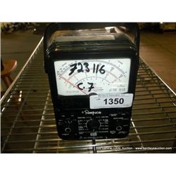 SIMPSON 260 VOLT OHM MILLIMETER (print sequence:) 721570