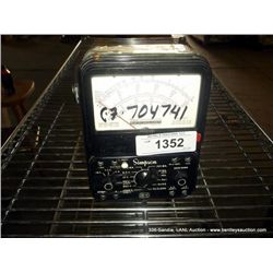 SIMPSON 260 VOLT OHM MILLIMETER (print sequence:) 704741