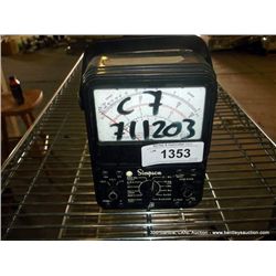 SIMPSON 260 VOLT OHM MILLIMETER (print sequence:) 711203