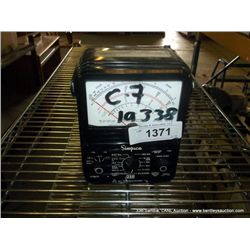 SIMPSON VOLT/ OHM MILLIMETER (print sequence:) 19338