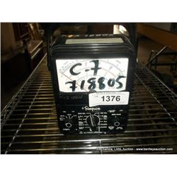 SIMPSON VOLT/ OHM MILLIMETER (print sequence:) 718805