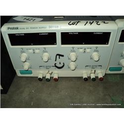PROTEK DUAL DC POWER SUPPLY 3015B