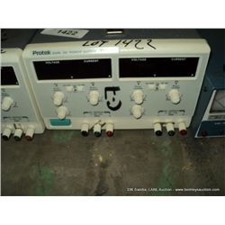 PROTEK DUAL DC POWER SUPPLY 3015B