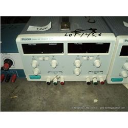 PROTEK DUAL DC POWER SUPPLY 3015B