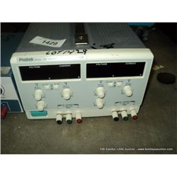PROTEK DUAL DC POWER SUPPLY 301B