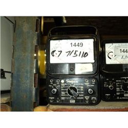 SIMPSON 260 VOLT OHM MILLIMETER (print sequence:) 715110