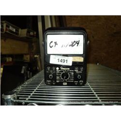 SIMPSON 260 VOLT OHM MILLIMETER (print sequence:) 711204