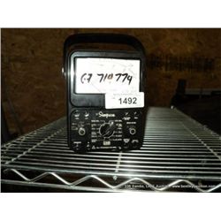 SIMPSON 260 VOLT OHM MILLIMETER (print sequence:) 714774