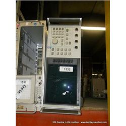 HP 875A SCALER NETWORK ANALYZER (print sequence:) 55412