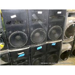 DUEL WOOFER SPEAKERS