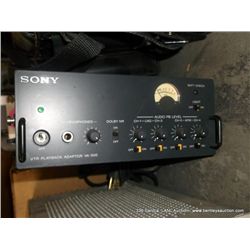 SONY VTR PLAY BACK ADAPTER VA500