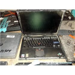 IBM THINK PAD LAPTOP (print sequence:) 1307