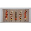 Image 2 : Navajo Yei Rug 19"x 39"  Good Condition