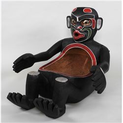 Huge Beau Dick Tsonoqua Bowl, Included in Seven Potlatch Events, Most Recently September 2012 at Bea