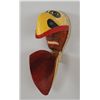 Image 2 : Haida Potlatch Prohibition Era Articulated Transformation Mask Carved by Moses Ingram ca. 1930's 16"