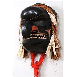 Gene Brabant Bella Coola Thunder Mask 18" H. 13" W.  Good Condition