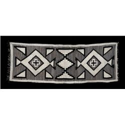 Chimayo Runners Rug ca. 1920  24"x 66"  Good Condition
