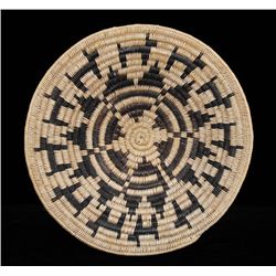 Navajo Basket with Dog Design by Jeanne Rock Begay Published in "Tales of the Grandmothers" by Turnb