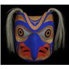 Image 1 : Bella Coola Owl Mask Carved by Tony Hunt Jr. 1986  12" H. 10" W.  Fine Condition