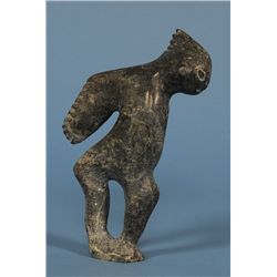 Pauloosie Tulugak Spirit Sculpture - Cape Dorset 6 3/4" L. 4 1/4" W.  Good Condition
