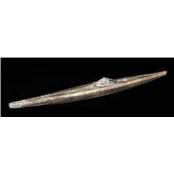 Large Inuit Model Kayak 45" L.  Good Condition with Minor Tear WILL NOT SHIP OUTSIDE CANADA