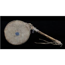 Plains Rattle with Tin Cones From the Estate of Dr. Arthur Percival Procter, Deceased 1934, Contract