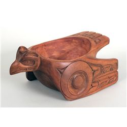 Alder Eagle Bowl 11" L. 4" H. 51/2" W.  Good Condition