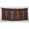 Image 1 : Navajo Yei Rug 28"x 61"  Good Condition with Bleed