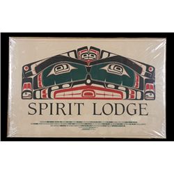 Doug Cramner Spirit Lodge Poster 1986  22"x 35"  Good Condition