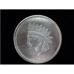 1 Troy Ounce .999 Silver Coin Indian Head Liberty Coin PID #: 117737