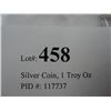 Image 3 : 1 Troy Ounce .999 Silver Coin Indian Head Liberty Coin PID #: 117737