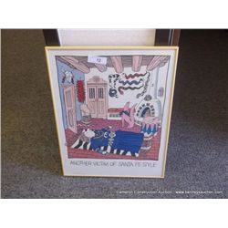 ANOTHER VICTIM OF SANTA FE STYLE PRINT