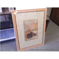 MARTHA SLAYMAKER LITHOGRAPH, ORIGINAL, SIGNED