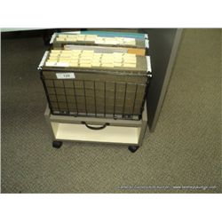HANGING FILES WITH MOBILE CART