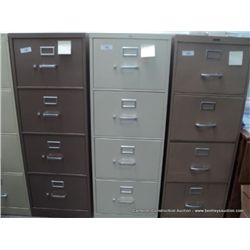 METAL 4-DRAWER FILING CABINET