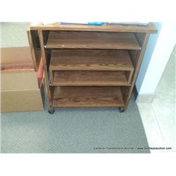 MOBILE WOOD CART