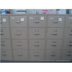 METAL 4-DRAWER FILING CABINET