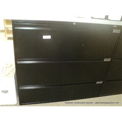 GLOBAL LATERAL 3- DRAWER CABINET