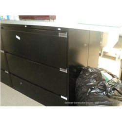 GLOBAL LATERAL 3- DRAWER CABINET