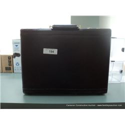 FRANZEN LEATHER BRIEF CASE