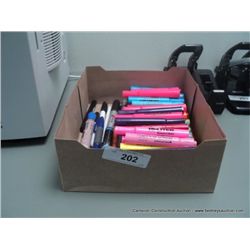 BOX: ASSORTED HI-LITERS