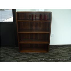 MOHAGANY 4 SHELF BOOK CASE