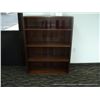 Image 1 : MOHAGANY 4 SHELF BOOK CASE