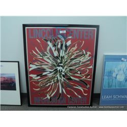 " LINCOLN CENTER " PRINT