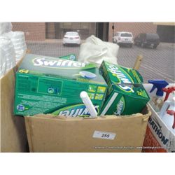 BOX: SWIFFER CLEANING ACCESSORIES