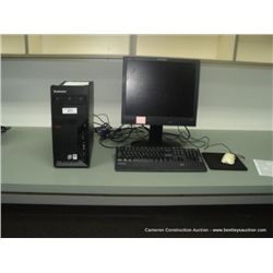 LENOVO CORE 2 V PRO THINK CENTRE COMPUTER WITH PLANAR 17" LCD & KEYBOARD & MOUSE