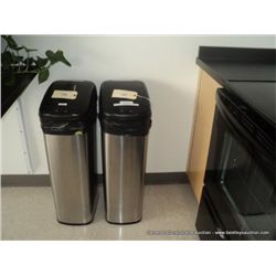 STAINLESS STEEL ELECTRIC TRASH CAN