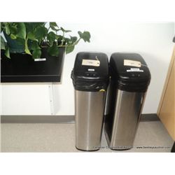STAINLESS STEEL ELECTRIC TRASH CAN