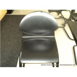 VECTA BLACK PLASTIC CHAIR